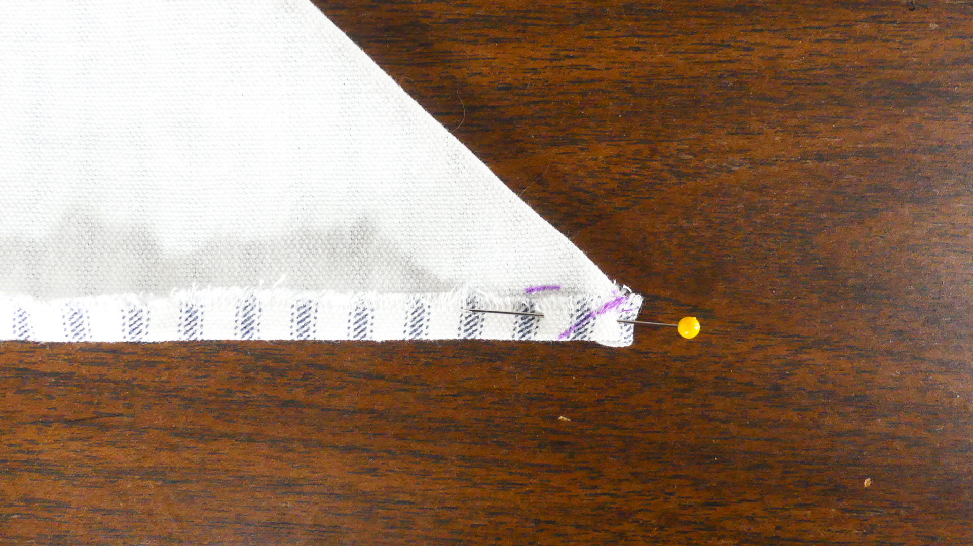 How to Sew Cloth Napkins With Mitered Corners