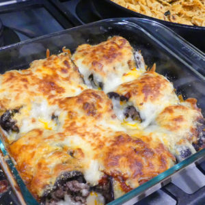 eggplant rollatini with beef