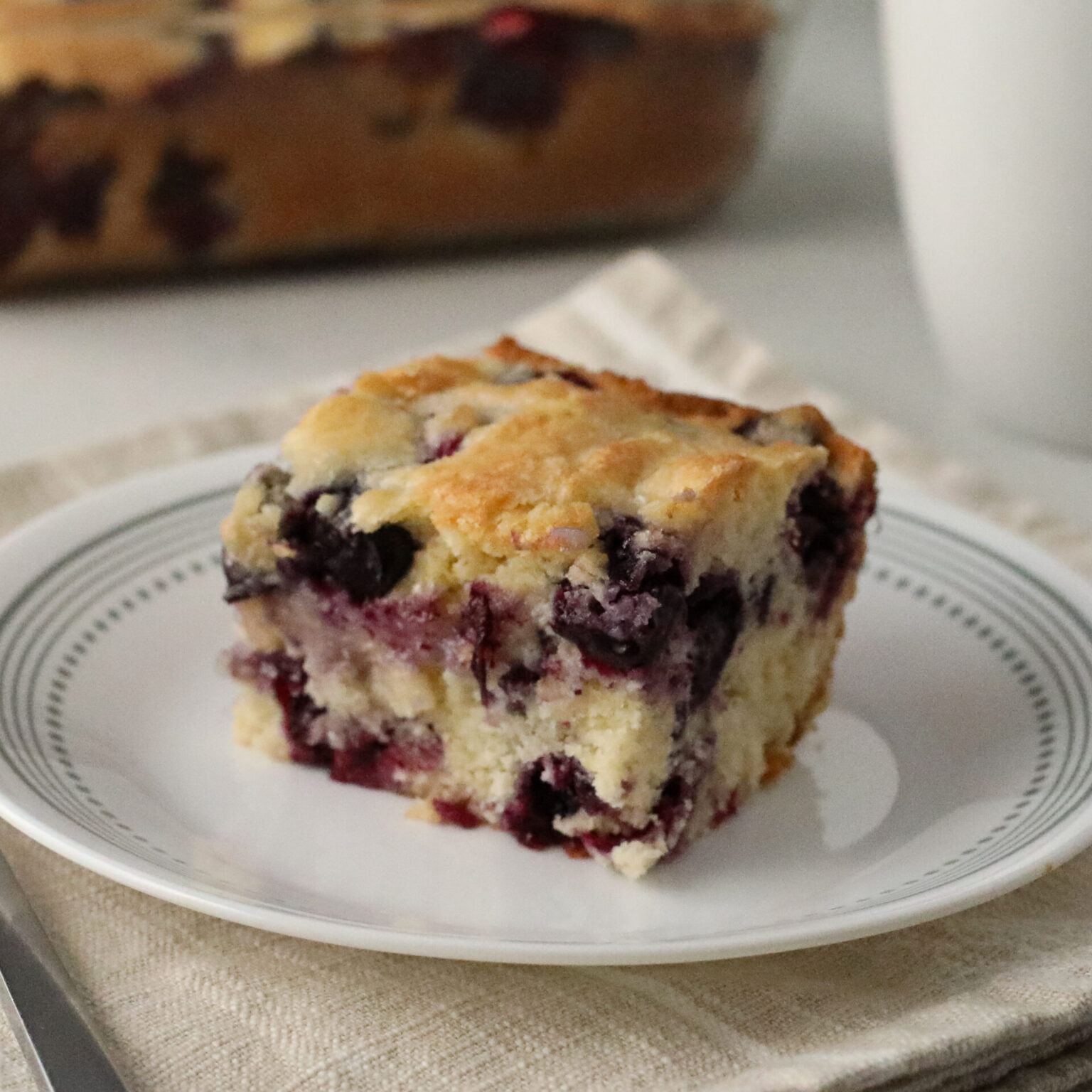 Easy Buttermilk Blueberry Breakfast Bake Recipe