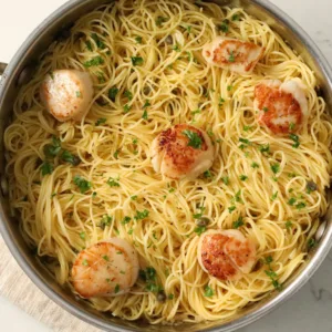 One Pan Lemon Caper Pasta